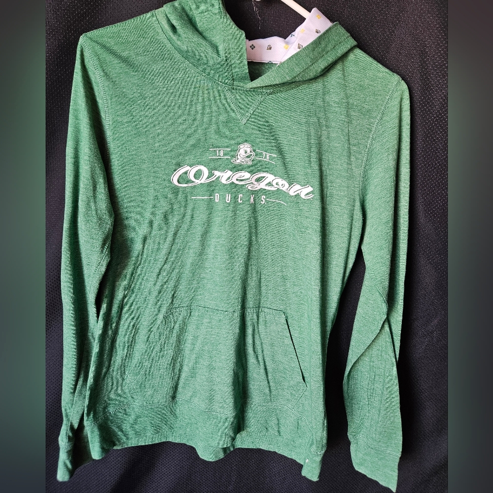 Oregon Ducks Hooded Sweatshirt Level Wear Women's Size Medium